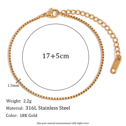 Pulseira Feminina Ebbelle em Aço Inoxidável
