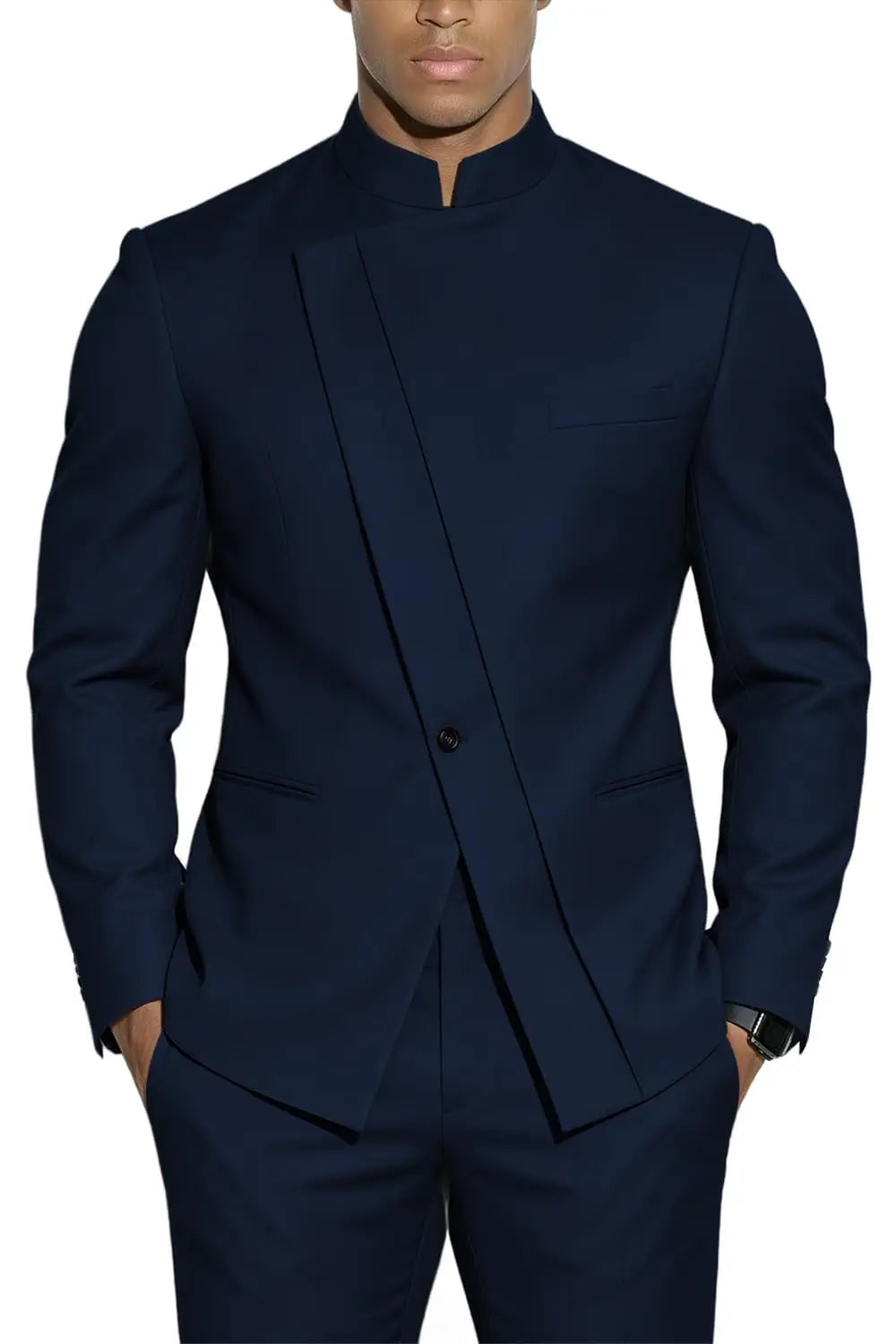 Fato Masculino de 2 Peças WSMDA — Gola Alta