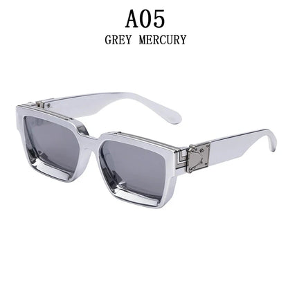 Óculos quadrados vintage