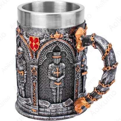 Caneca de aço inoxidável Viking
