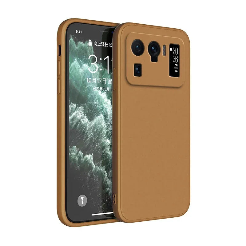 Capa de Silicone para Xiaomi Mi 11 e Modelos Compatíveis