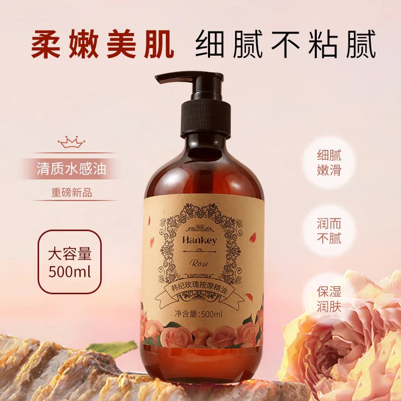 Óleo de Massagem com Rosa 500 ml