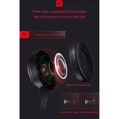 Óculos de realidade virtual casque para smartphone