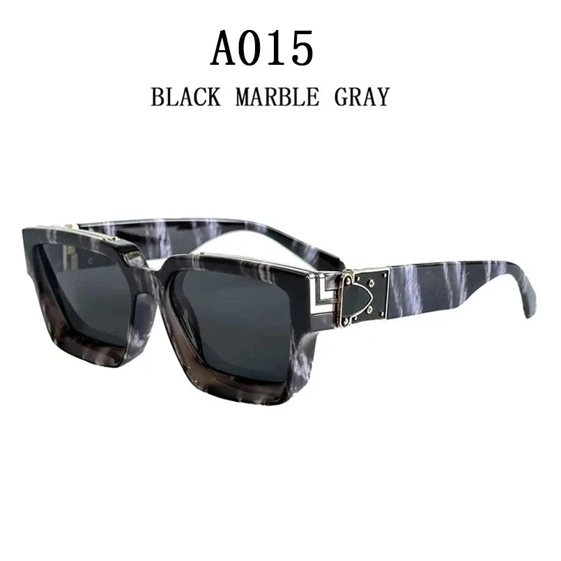 Óculos quadrados vintage