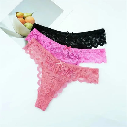 Lingerie de renda transparente
