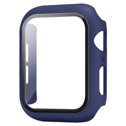 Película protetora de vidro + capa para Apple Watch