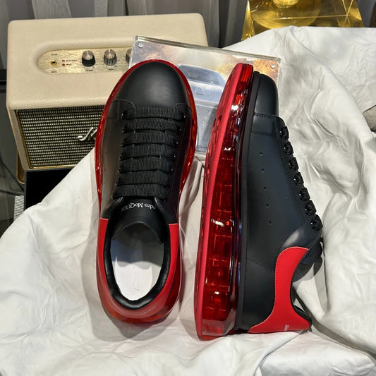 Tênis casuais de couro artesanal