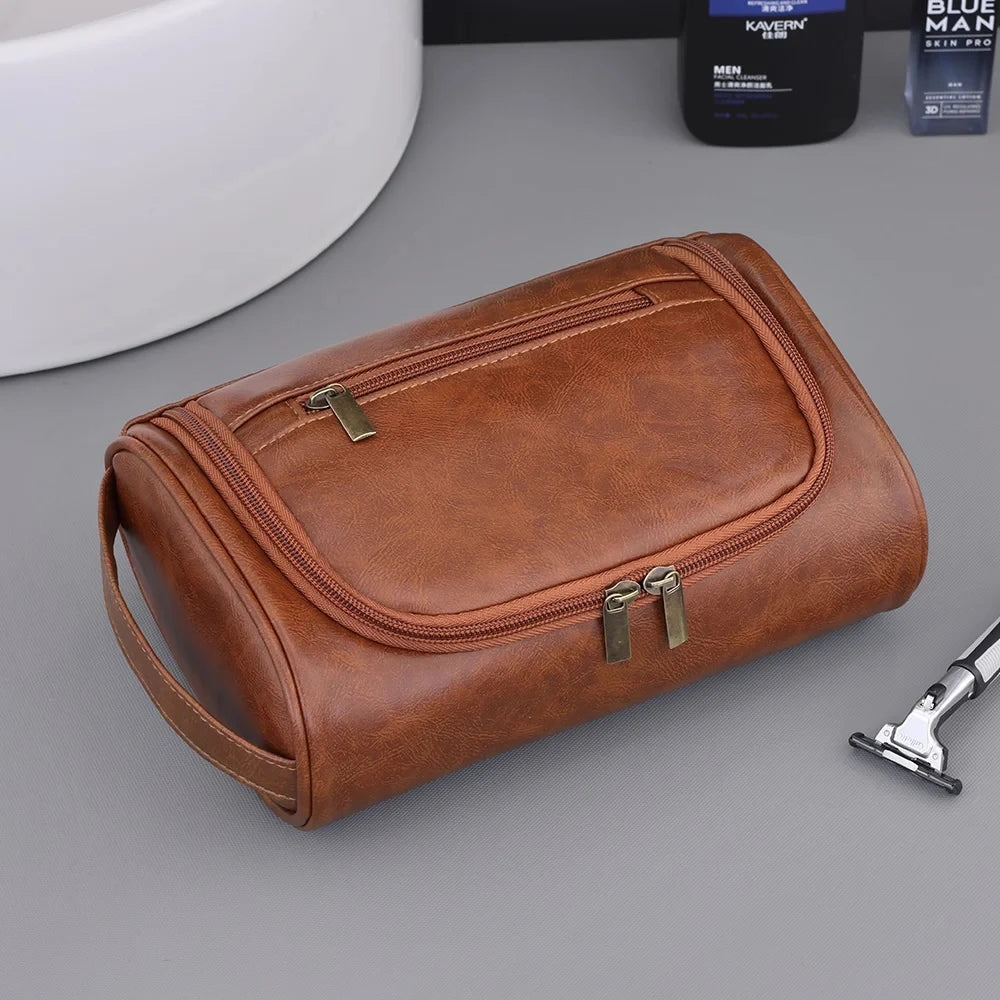 Bolsa de Higiene e Viagem em PU — 23,5 cm