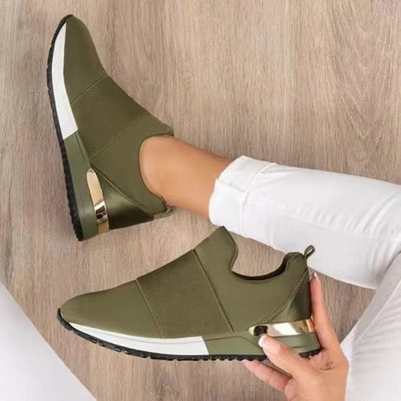 Tênis Feminino Casual de Malha – Leve, Confortável e Respirável