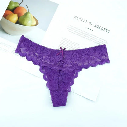 Lingerie de renda transparente