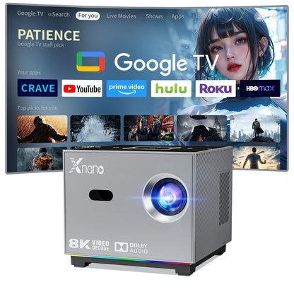 Projector portátil Xnano 8K X3 com Android