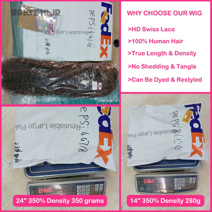 Peruca de cachos saltitantes