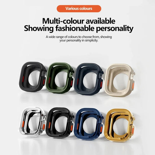 Capa protetora esportiva de silicone macia para Apple Watch