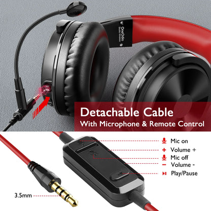 Auscultadores OneOdio 110H Bluetooth 5.2