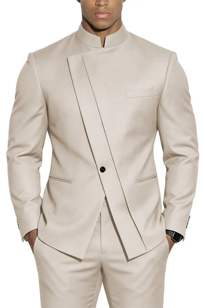 Fato Masculino de 2 Peças WSMDA — Gola Alta