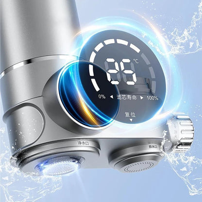 Purificador de Água para Torneira com Display LED — Filtro de Cozinha