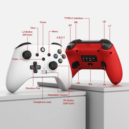 Comando sem fios 2.4G para Xbox One/Slim/Série S/X, consola e PC