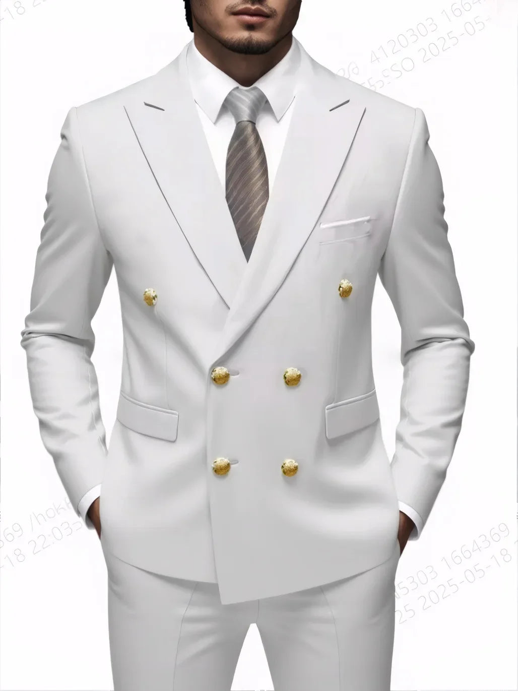 Fato Masculino Clássico de Duas Peças