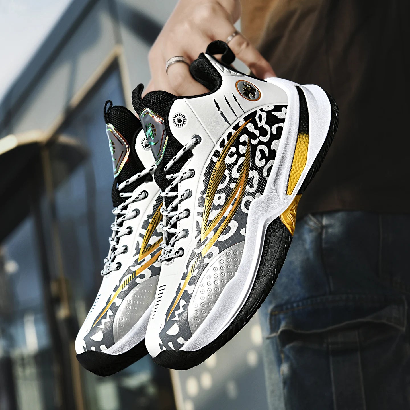 Tênis de basquete atlético amortecimento