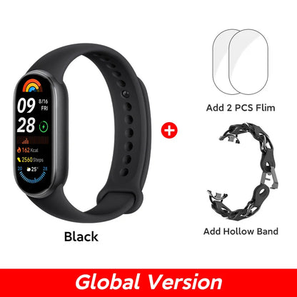 Smart Band 9 Xiaomi Tela AMOLED de 1,62"