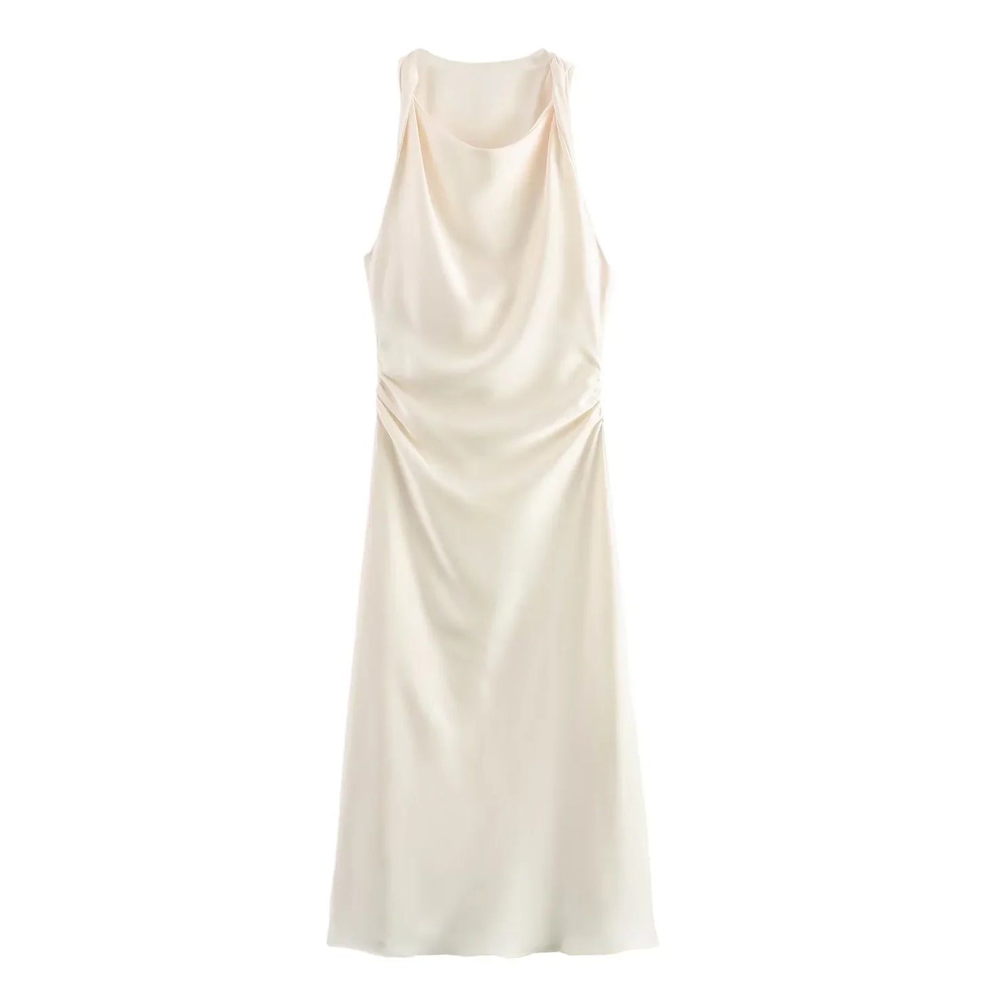 Vestidos longos cetim