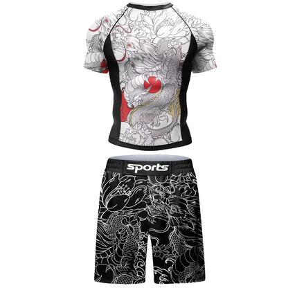 Conjunto esportivo jiu jitsu
