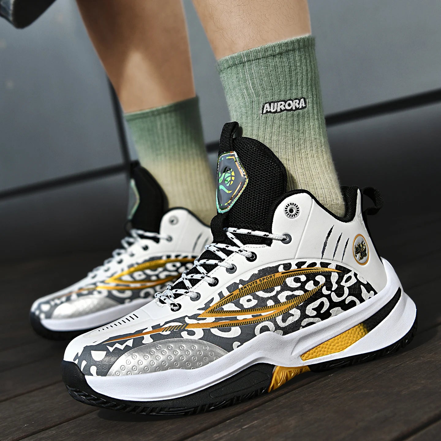 Tênis de basquete atlético amortecimento