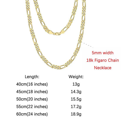 Colar Fígaro de Prata