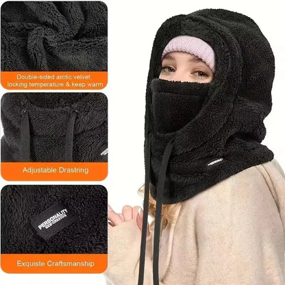 Balaclava feminina de inverno