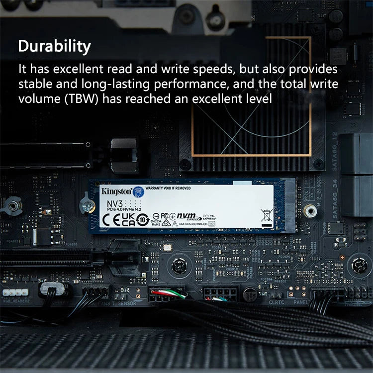 SSD Kingston NV3 NVMe PCIe 4.0 — 500 GB a 2 TB