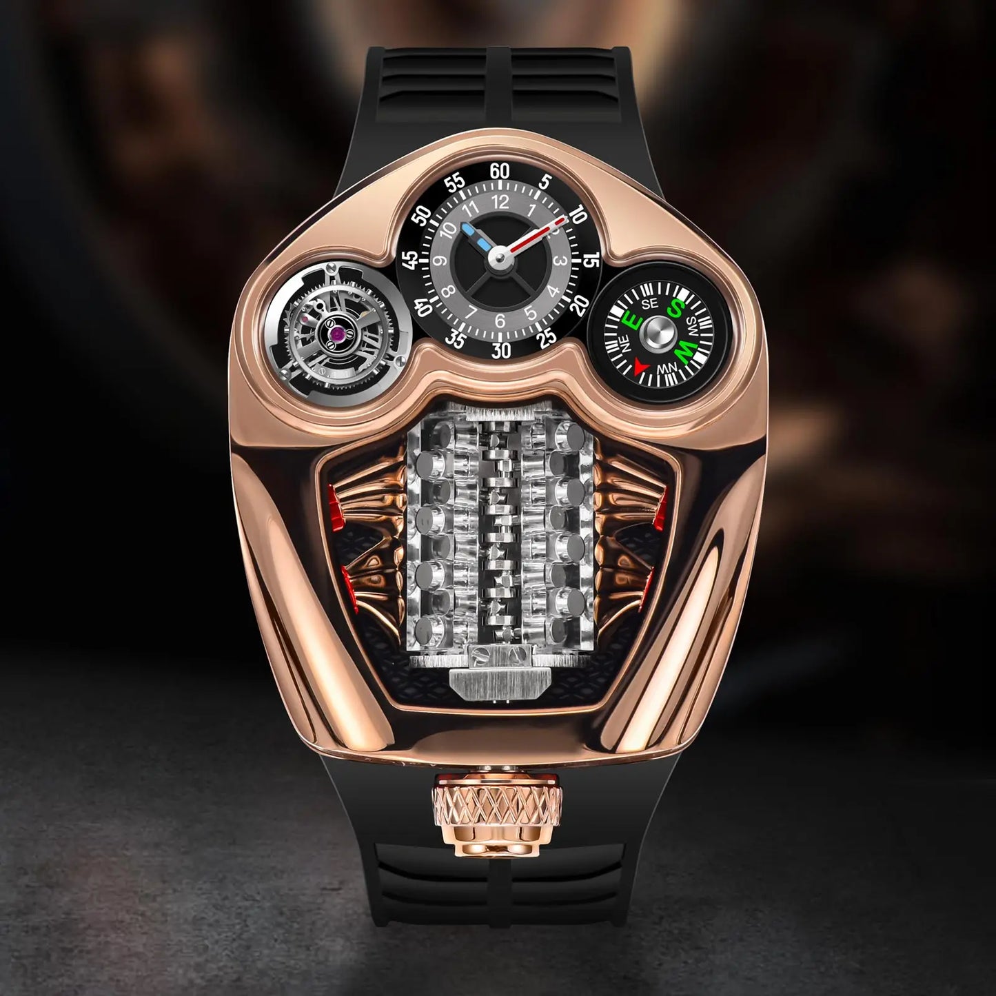 Relógio suíço 762 designers Motor