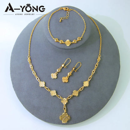 Conjunto de Joias Italianas elegante grânulo