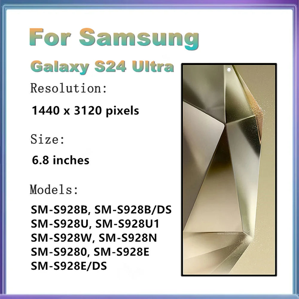 Tela Super amoled S24 ultra