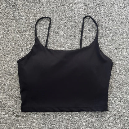 Tops acolchoada bralette