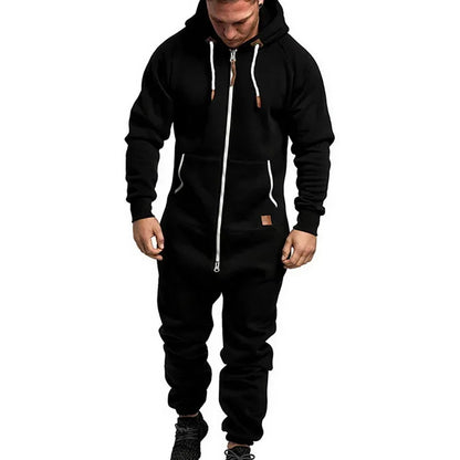 Conjunto Masculino de Moletom com Capuz e Calças