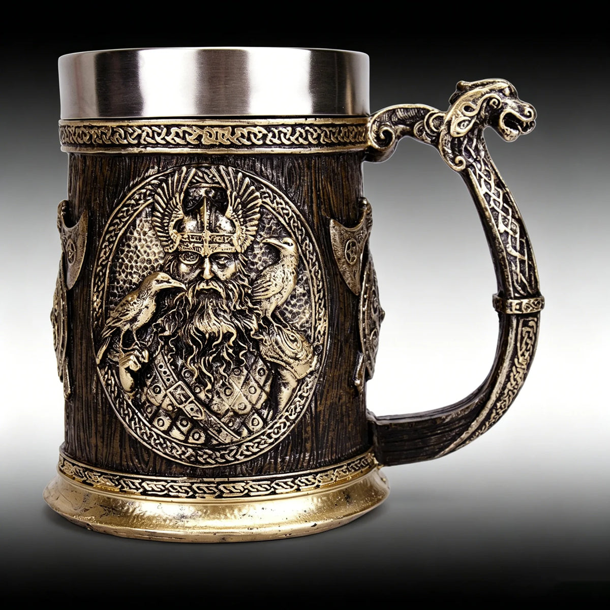 Caneca Viking 600 ml em Resina