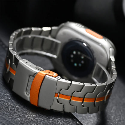 Pulseira de Aço Inoxidável para Apple Watch — 42 a 49 mm