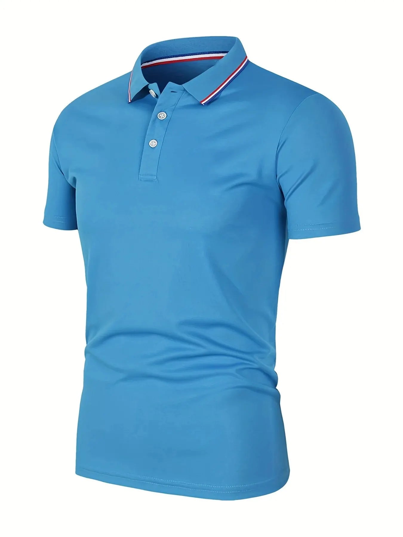 Camisa polo cor sólida
