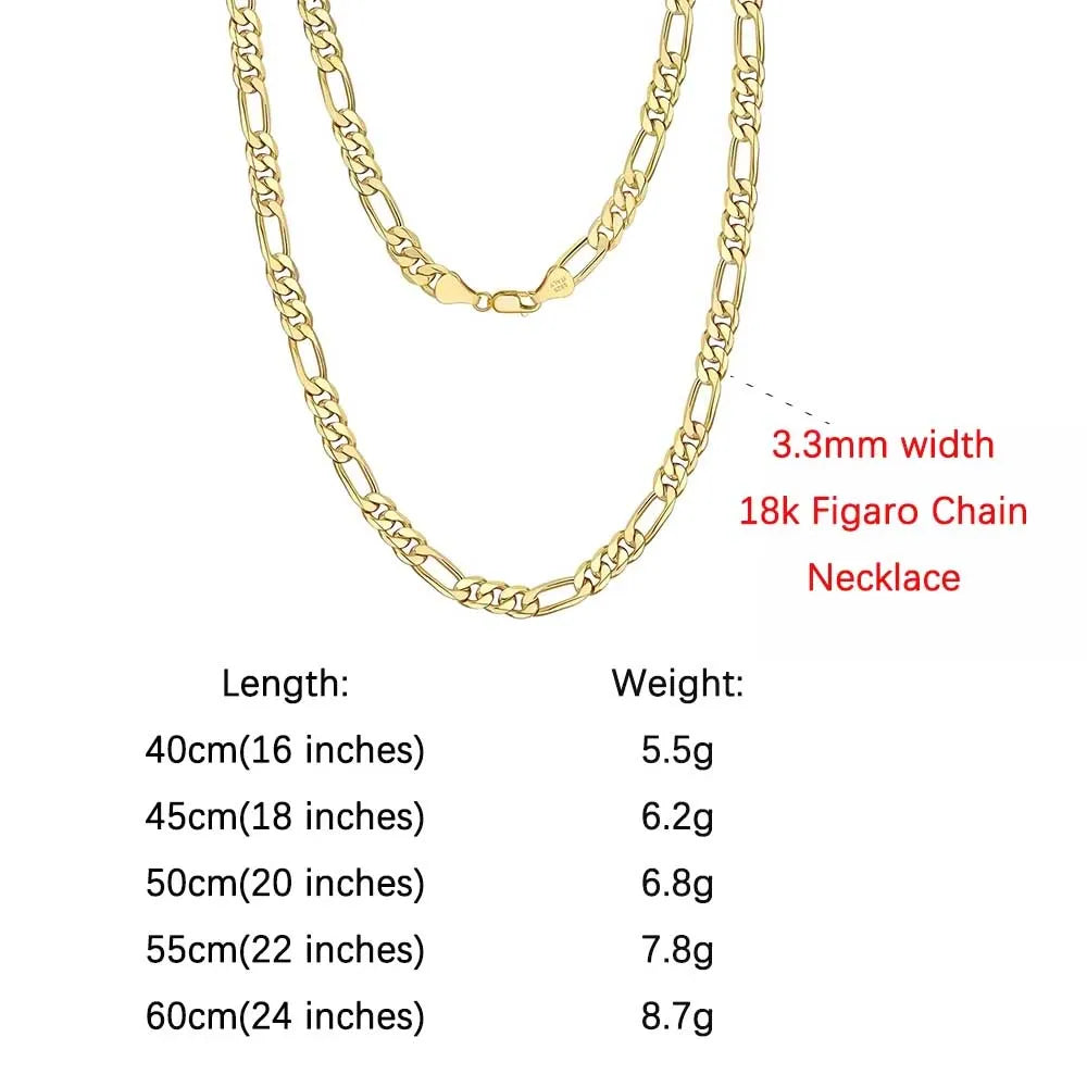 Colar Fígaro de Prata