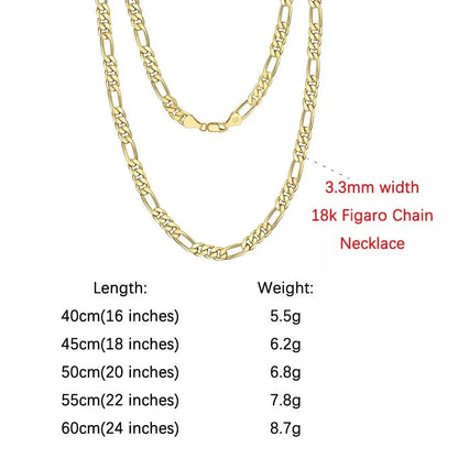 Colar Fígaro de Prata