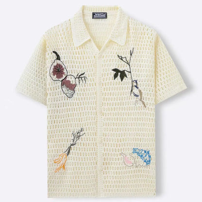 Camisa Polo Masculina em Tricô Respirável – Estilo Casual
