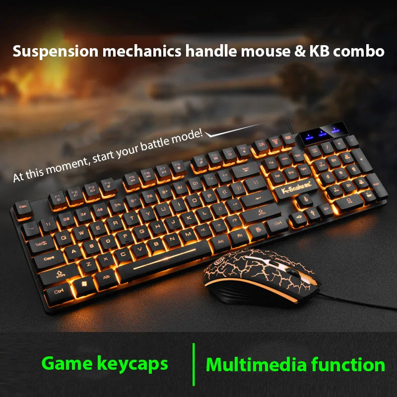 Conjunto de teclado e mouse KM320