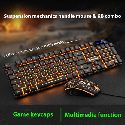 Conjunto de teclado e mouse KM320