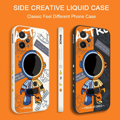 Capa de Silicone para Oppo e Realme – Astronauta, Proteção e Conforto