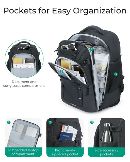 Mochila com rodas de 17 polegadas