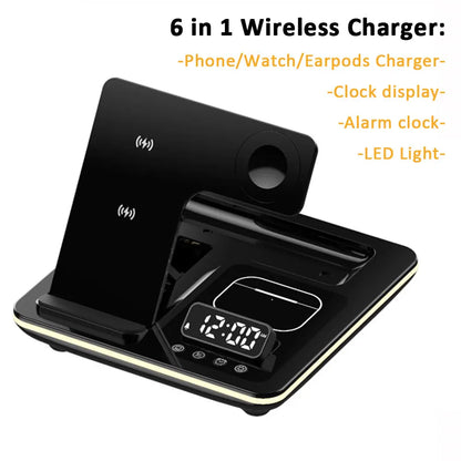 Carregador Sem Fio 4 em 1 para Samsung