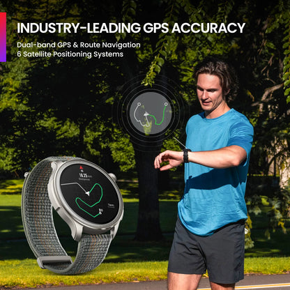 Smartwatch Amazfit Balance de 46 mm oferece mais de 150 modos esportivos