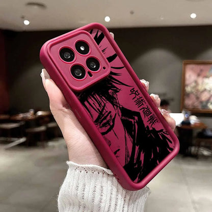 Capa Jujutsu Kaisen Anime para Xiaomi, POCO e Redmi – Design Exclusivo e Proteção