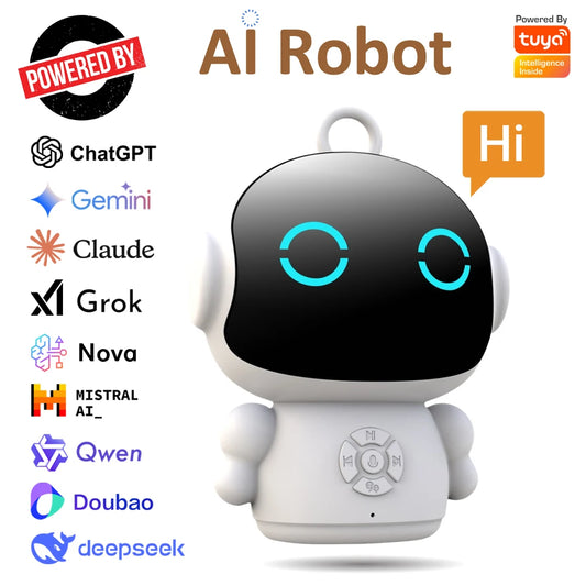 Robo Tuya inteligente aprendizagem educacional