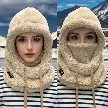 Balaclava feminina de inverno